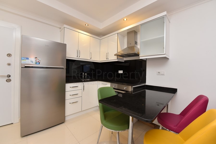 قريبة من شاطئ كليوباترا -شقة انيقة -تصميم 1+1 - في مركز الانيا 