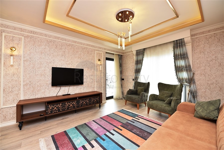 اطلالة بحر -شقة 2 غرفة وصالة -ضمن مجمع بخدمات 5 نجوم -في مركز الانيا 