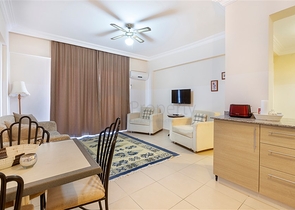 مناسبة للاستثمار -شقة قريبة من البحر -في منطقة اوبا / الانيا 