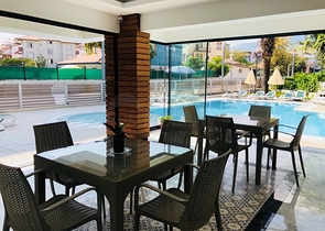 موقع مميز -شقة 2 غرفة وصالة -ضمن مجمع سكني حديث في قلب مدينة الانيا 