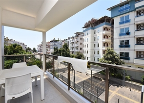 موقع مميز -شقة 2 غرفة وصالة -ضمن مجمع سكني حديث في قلب مدينة الانيا 