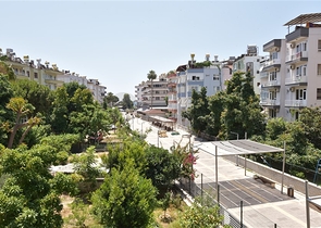 موقع مميز -شقة 2 غرفة وصالة -ضمن مجمع سكني حديث في قلب مدينة الانيا 