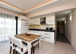 موقع مميز -شقة 2 غرفة وصالة -ضمن مجمع سكني حديث في قلب مدينة الانيا 