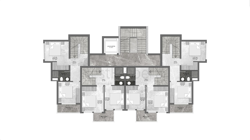 في احضان الطبيعة -مجمع سكني حديث -في كارجي جاك / الانيا 
