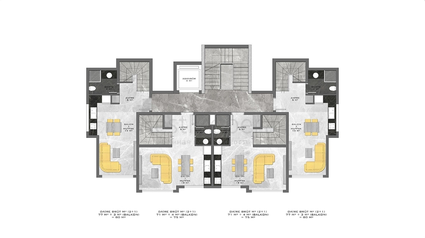 في احضان الطبيعة -مجمع سكني حديث -في كارجي جاك / الانيا 
