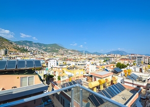 قريبة من شاطئ كليوباترا - دوبلكس مميزة -تصميم 1+2 - في مركز الانيا 