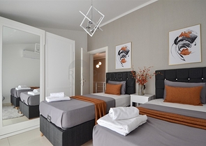 قريبة من شاطئ كليوباترا - دوبلكس مميزة -تصميم 1+2 - في مركز الانيا 