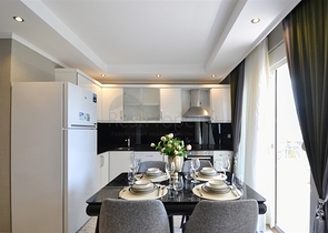 قريبة من شاطئ كليوباترا - دوبلكس مميزة -تصميم 1+2 - في مركز الانيا 