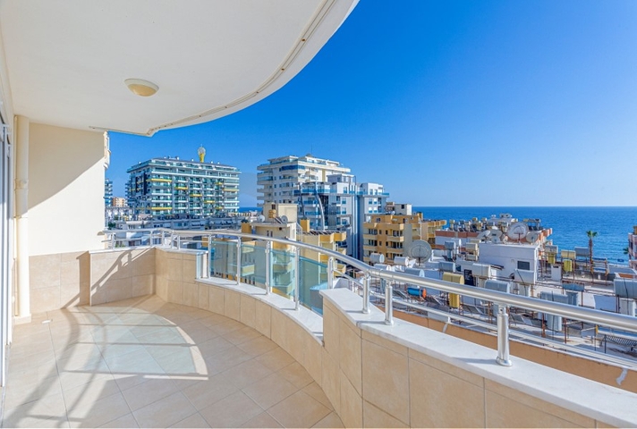 اطلالة بحر -شقة مفروشة - تصميم 1+2 - في مهموتلار / الانيا 