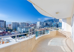 اطلالة بحر -شقة مفروشة - تصميم 1+2 - في مهموتلار / الانيا 