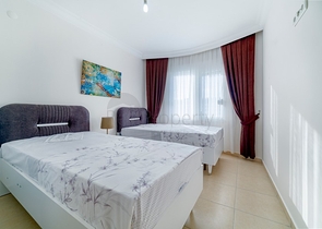 اطلالة بحر -شقة مفروشة - تصميم 1+2 - في مهموتلار / الانيا 