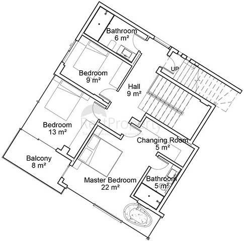 اطلالة بحر وقلعة -فلل فاخرة في مركز الانيا 