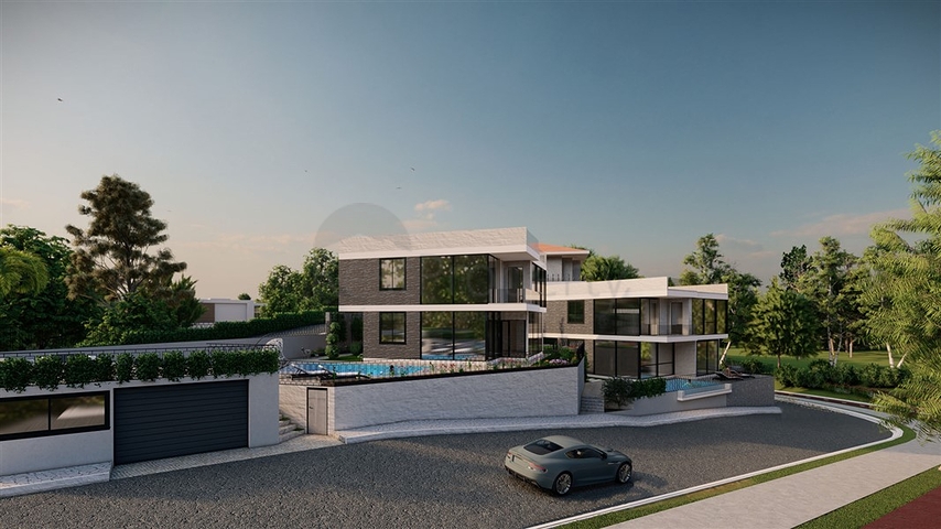 اطلالة بحر وقلعة -فلل فاخرة في مركز الانيا 