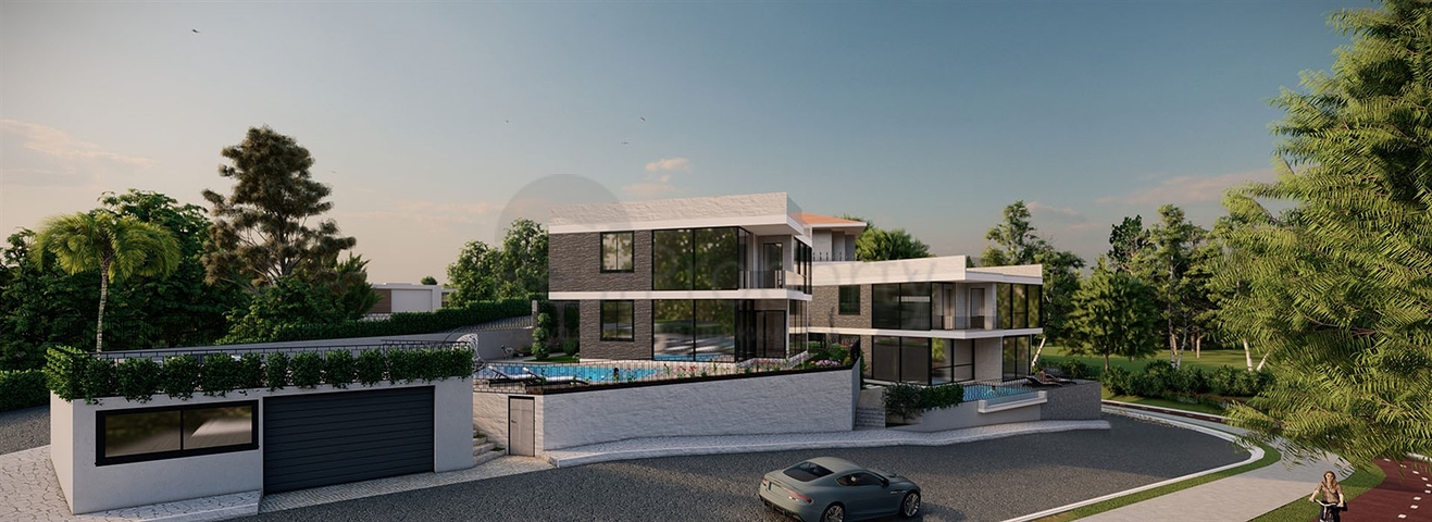 اطلالة بحر وقلعة -فلل فاخرة في مركز الانيا 