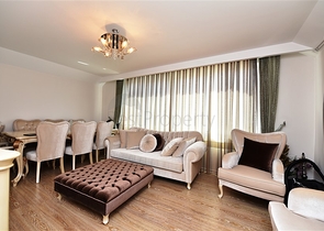 دوبلكس 3 غرف وصالة -ضمن مجمع عائلي في منطقة كاستل / الانيا 