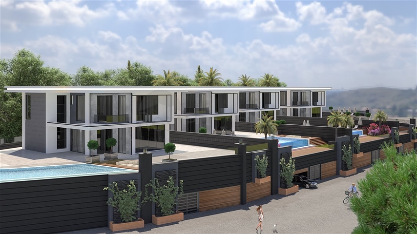 فلل فاخرة ضمن مجمع حديث -في منطقة اوبا / الانيا 