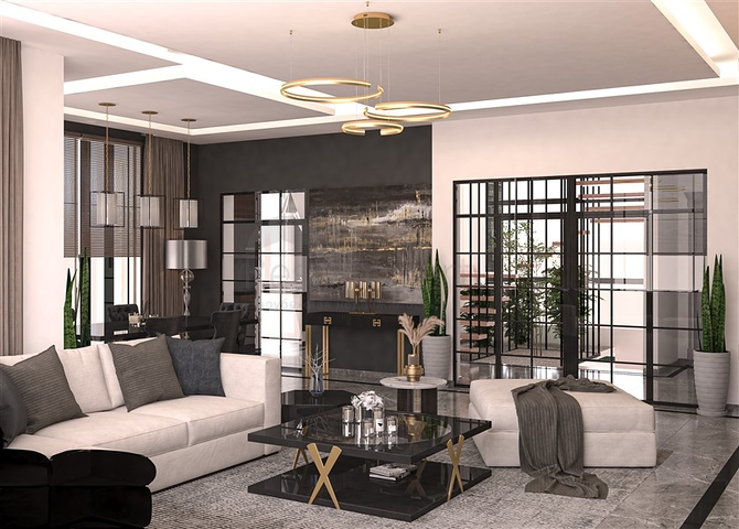 فلل فاخرة ضمن مجمع حديث -في منطقة اوبا / الانيا 