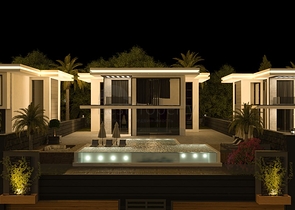 فلل فاخرة ضمن مجمع حديث -في منطقة اوبا / الانيا 