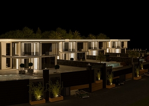 فلل فاخرة ضمن مجمع حديث -في منطقة اوبا / الانيا 