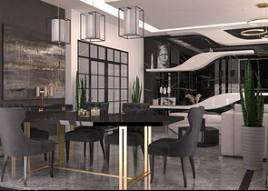 فلل فاخرة ضمن مجمع حديث -في منطقة اوبا / الانيا 