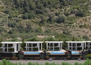 فلل فاخرة ضمن مجمع حديث -في منطقة اوبا / الانيا 