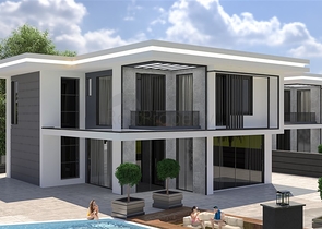 فلل فاخرة ضمن مجمع حديث -في منطقة اوبا / الانيا 