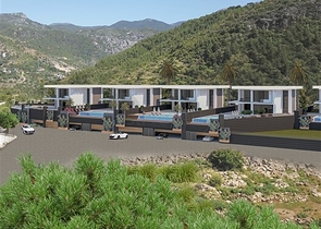 فلل فاخرة ضمن مجمع حديث -في منطقة اوبا / الانيا 