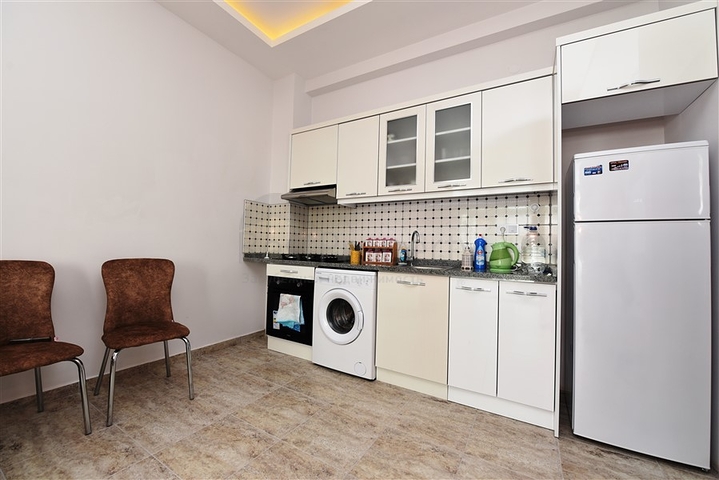 موقع مركزي -شقة غرفة وصالة  -مؤثثة -في مهموتلار / الانيا 