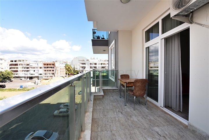 موقع مركزي -شقة غرفة وصالة  -مؤثثة -في مهموتلار / الانيا 