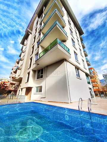 موقع مركزي -شقة غرفة وصالة  -مؤثثة -في مهموتلار / الانيا 