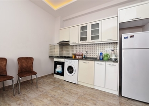 موقع مركزي -شقة غرفة وصالة  -مؤثثة -في مهموتلار / الانيا 