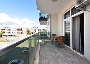 موقع مركزي -شقة غرفة وصالة  -مؤثثة -في مهموتلار / الانيا 