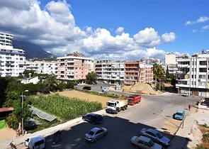 موقع مركزي -شقة غرفة وصالة  -مؤثثة -في مهموتلار / الانيا 