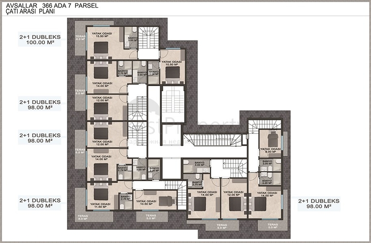 شقق بأسعار منخفضة -اقساط ل 24 شهرا -مجمع جديد -في افسلار / الانيا 