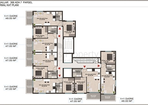 شقق بأسعار منخفضة -اقساط ل 24 شهرا -مجمع جديد -في افسلار / الانيا 