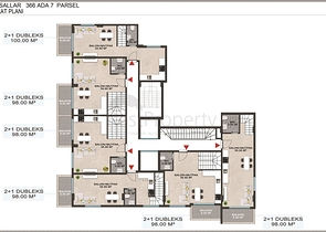 شقق بأسعار منخفضة -اقساط ل 24 شهرا -مجمع جديد -في افسلار / الانيا 