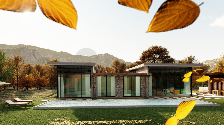 فيلا بتصميم انيق - 4 غرف وصالة -في بودروم 