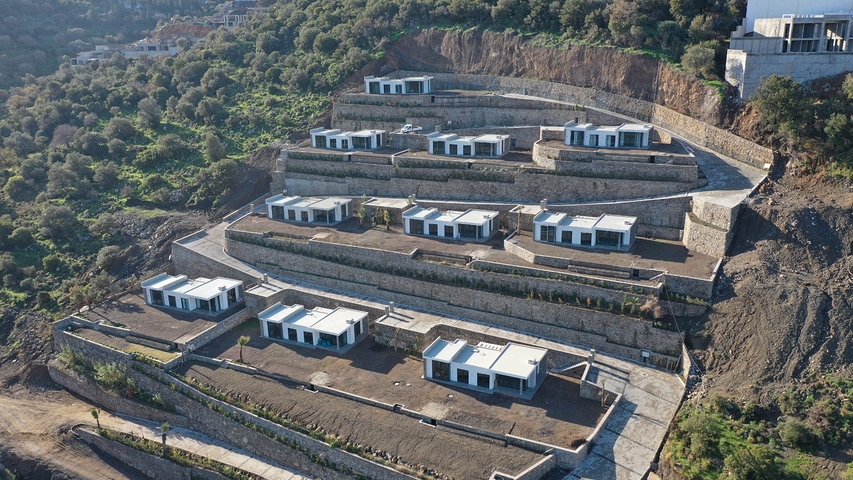 فيلا بتصميم انيق - 4 غرف وصالة -في بودروم 