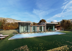 فيلا بتصميم انيق - 4 غرف وصالة -في بودروم 