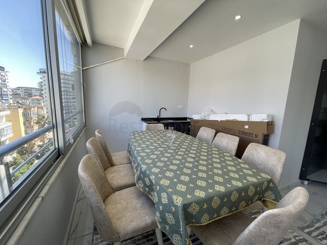 اطلالة بحر - دوبلكس 3 غرف وصالة -جديدة -في مهموتلار / الانيا 