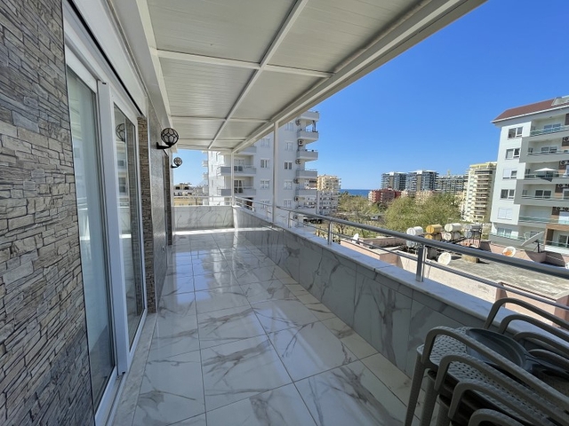 اطلالة بحر - دوبلكس 3 غرف وصالة -جديدة -في مهموتلار / الانيا 