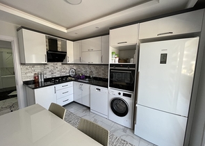 اطلالة بحر - دوبلكس 3 غرف وصالة -جديدة -في مهموتلار / الانيا 