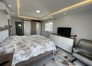 اطلالة بحر - دوبلكس 3 غرف وصالة -جديدة -في مهموتلار / الانيا 