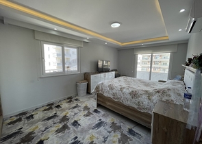 اطلالة بحر - دوبلكس 3 غرف وصالة -جديدة -في مهموتلار / الانيا 