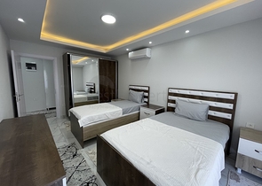 اطلالة بحر - دوبلكس 3 غرف وصالة -جديدة -في مهموتلار / الانيا 