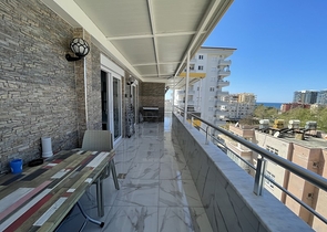 اطلالة بحر - دوبلكس 3 غرف وصالة -جديدة -في مهموتلار / الانيا 