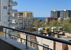 اطلالة بحر - دوبلكس 3 غرف وصالة -جديدة -في مهموتلار / الانيا 