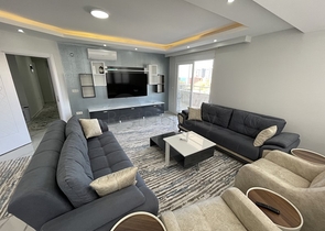 اطلالة بحر - دوبلكس 3 غرف وصالة -جديدة -في مهموتلار / الانيا 