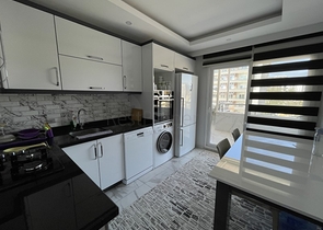 اطلالة بحر - دوبلكس 3 غرف وصالة -جديدة -في مهموتلار / الانيا 