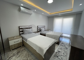 اطلالة بحر - دوبلكس 3 غرف وصالة -جديدة -في مهموتلار / الانيا 